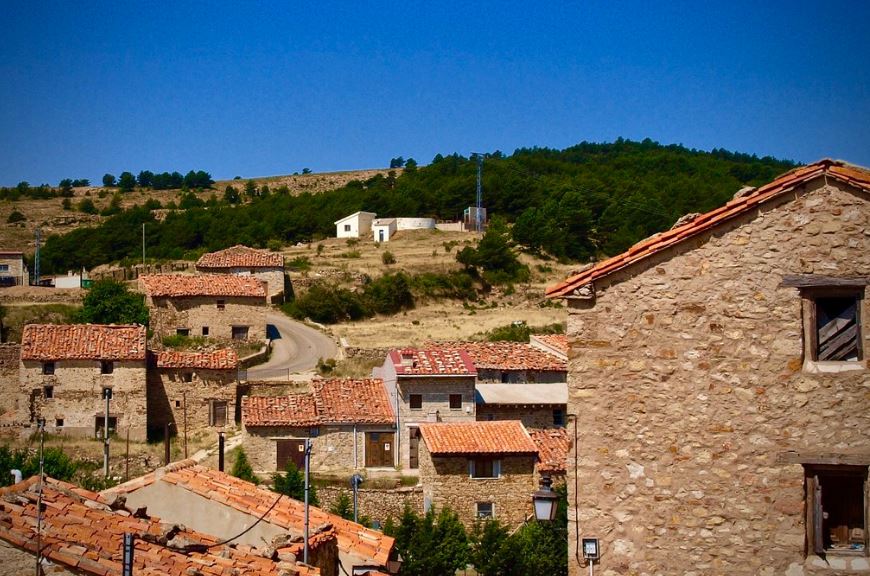 pueblo más bonito de teruel Puertomingalvo
