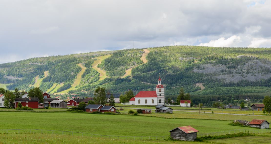 pueblos suecos Klovsjo pueblos de suecia