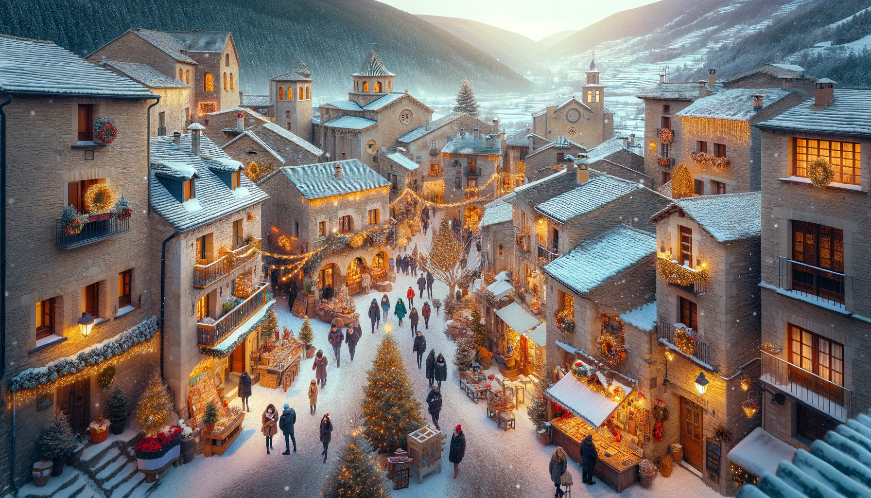 Pueblos Navideños en Aragón - Pueblos para visitar en Navidad en Aragón