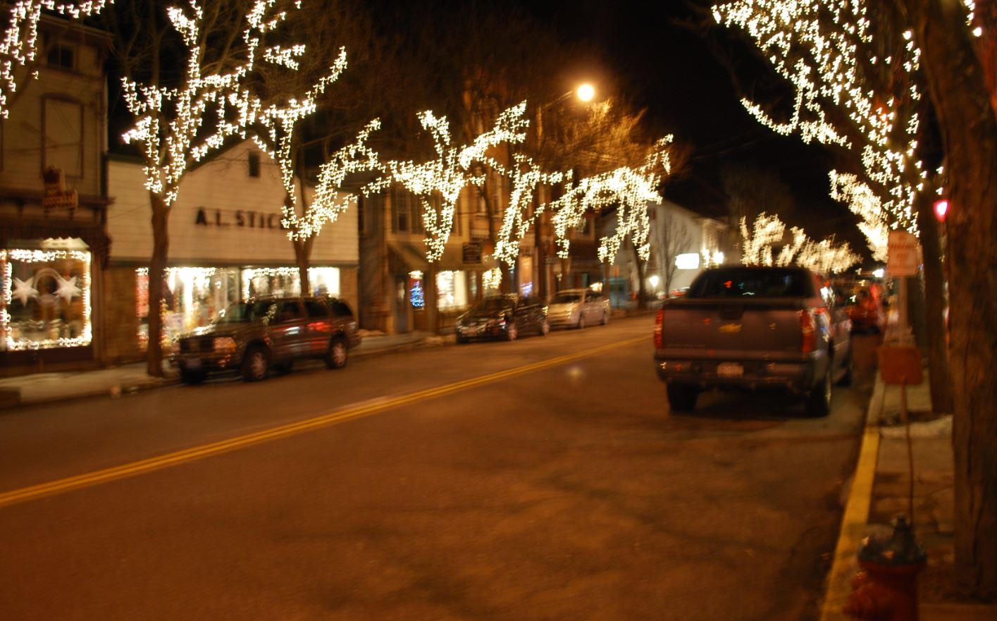 Rhinebeck Nueva York Lugares Navidad Estados Unidos
