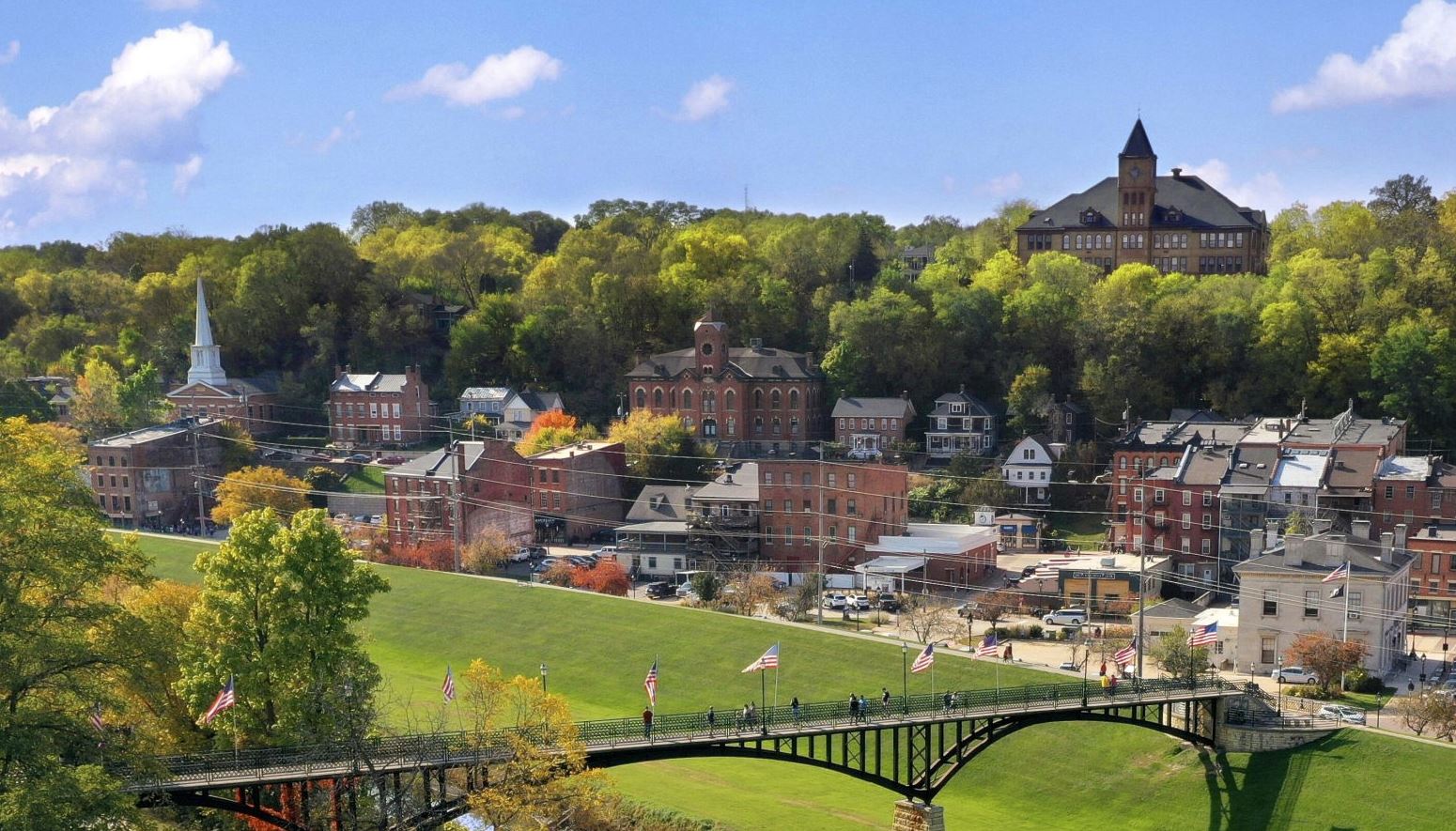Galena Illinois pueblos de interior en los estado unidos