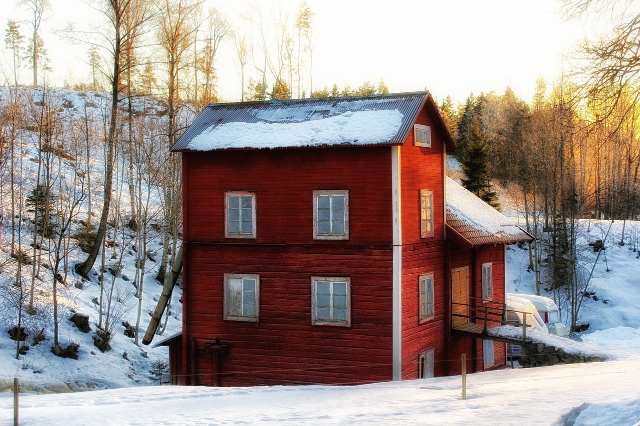 Pueblos con nieve en Suecia - Pueblos nevados en Suecia