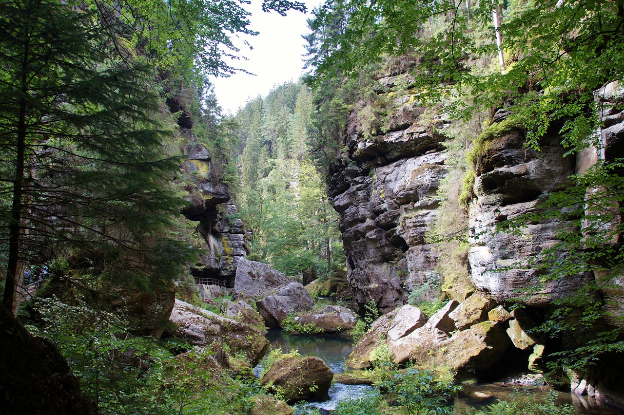 Pueblos con río en República Checa