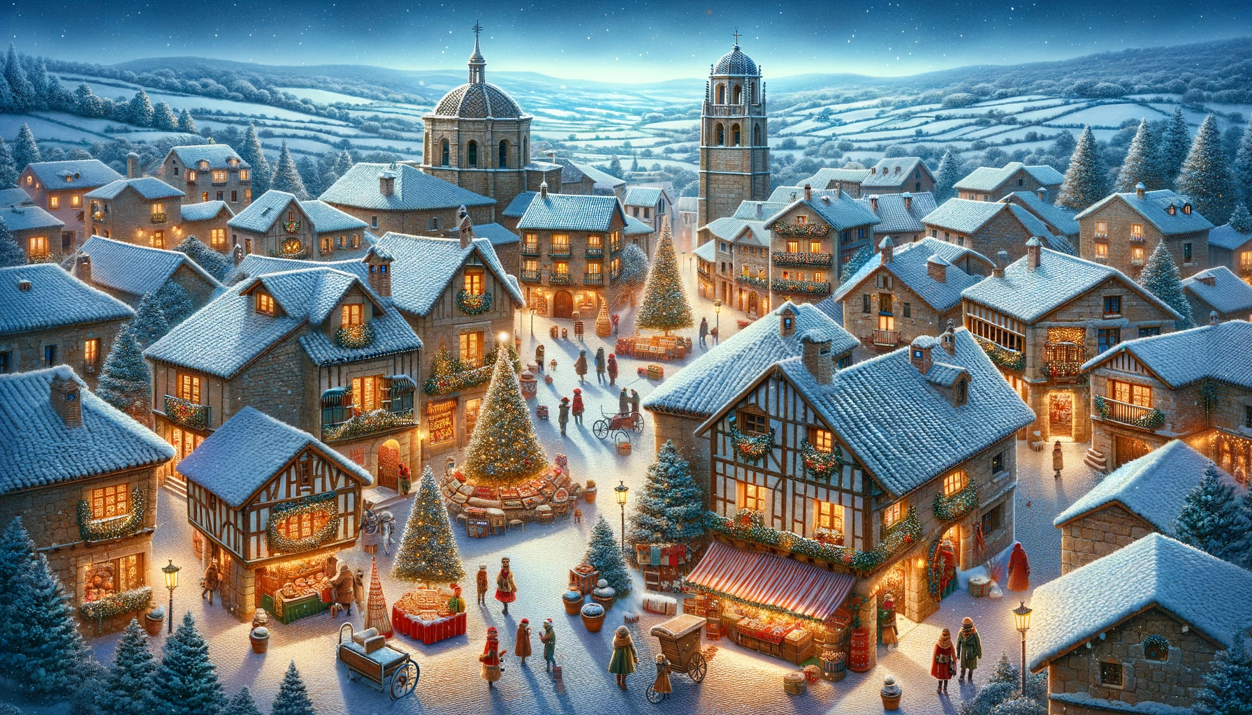 Pueblos Navideños en Burgos - Pueblos para visitar en Navidad en Burgos