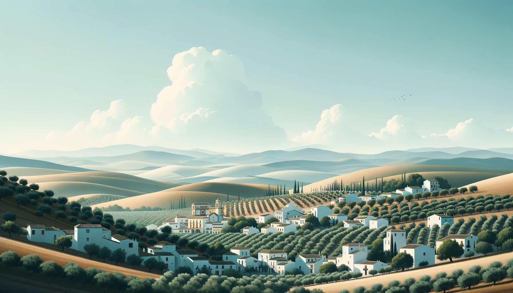 Pueblos entre Córdoba y Granada
